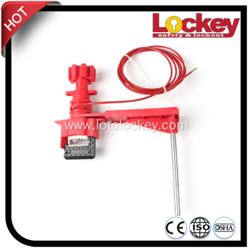 Cable and Blocking Arm Universal Valve Lockout